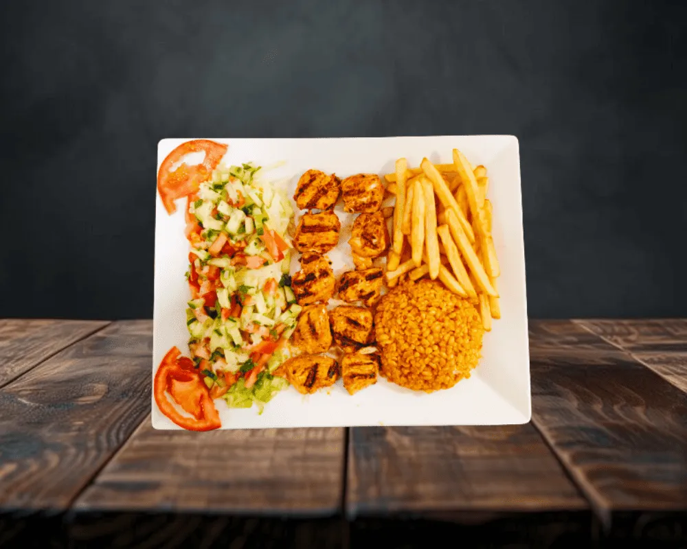 Assiettes Poulet Tandoori